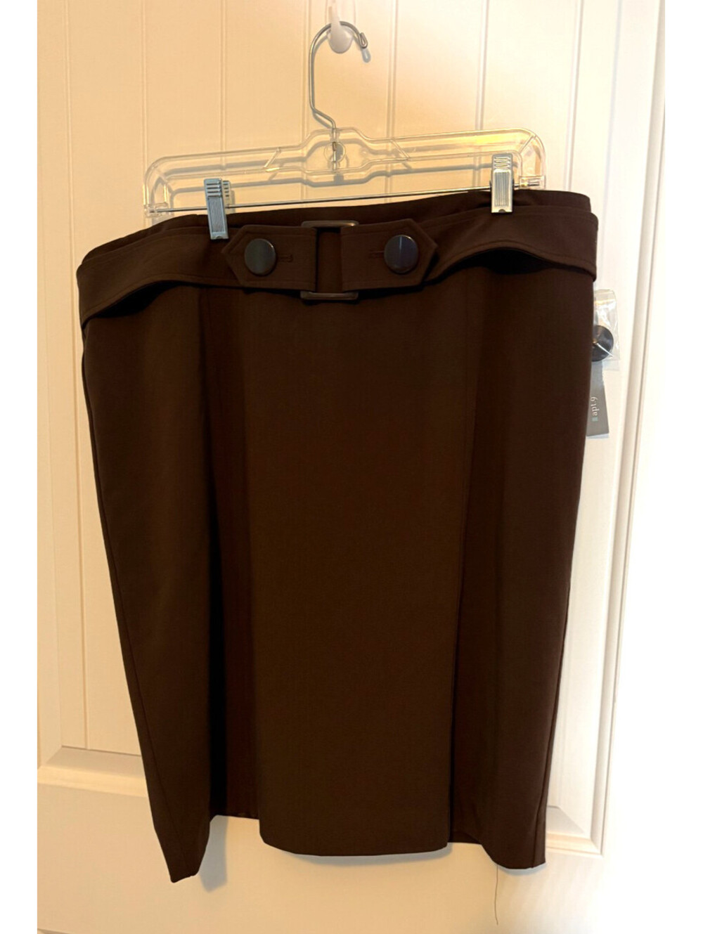 Apt 9 Women 16 Dark Brown Skirt New